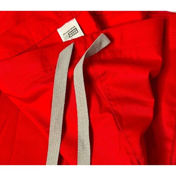 Wonderwink Men’s Ohio State Buckeyes Scarlet Straight Leg Scrub Pants 2X New! - Picture 7 of 10